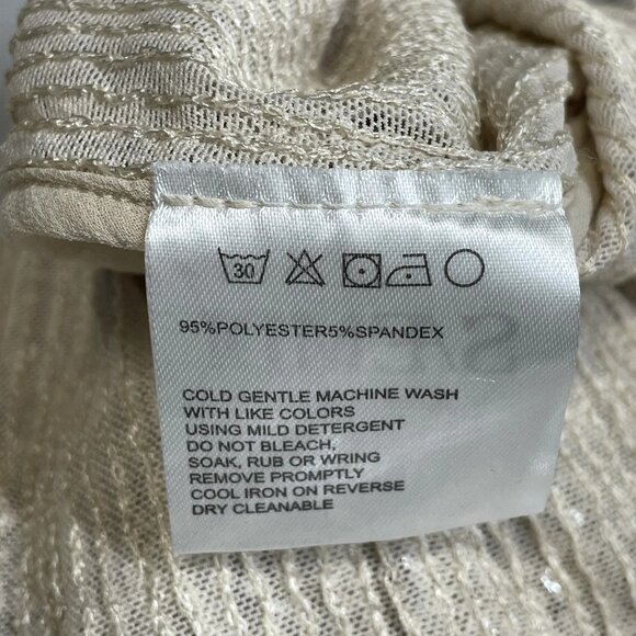 Saemdi Fitted Sequin Cut-Out Maxi Dress • Size S • Silver - Picture 8 of 13